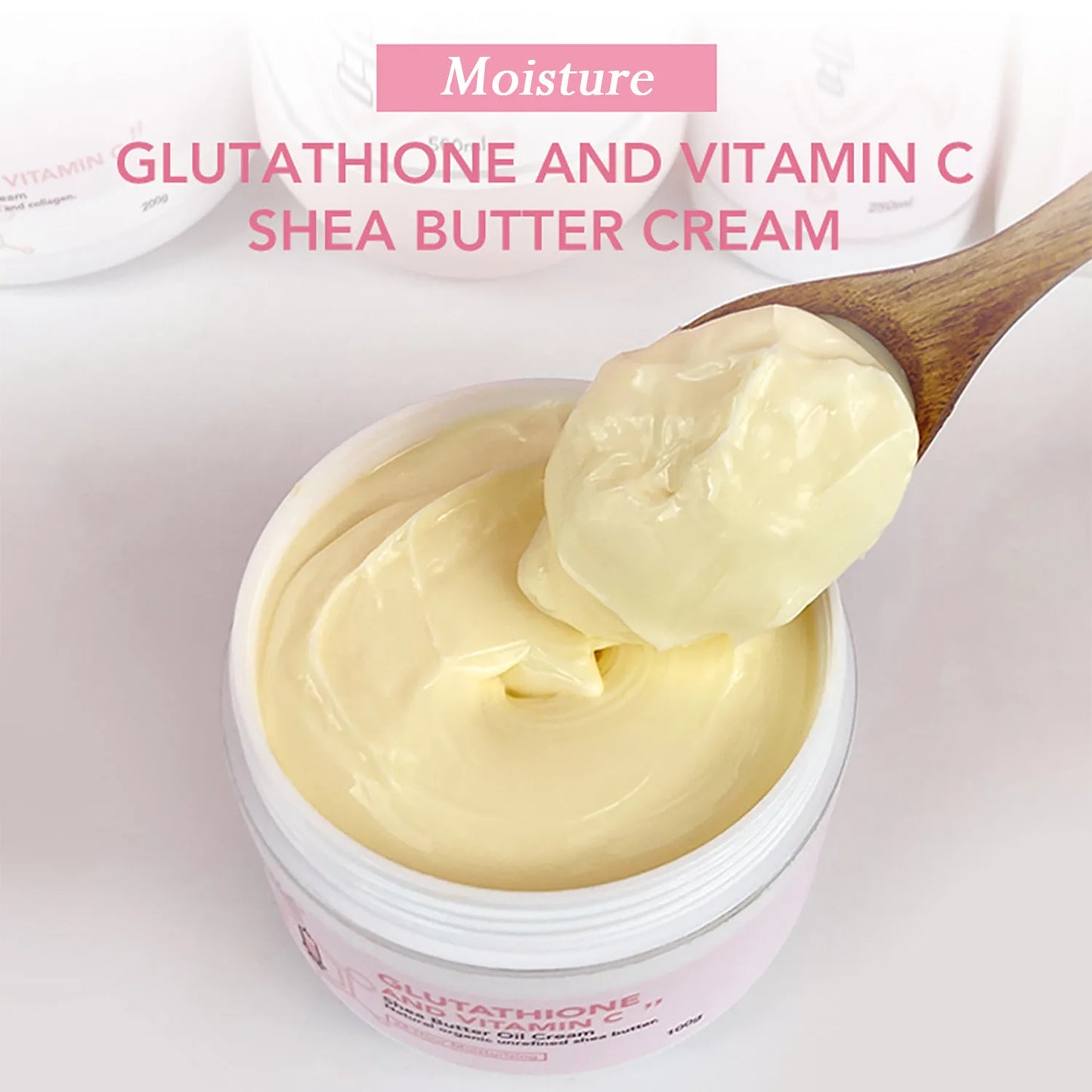 AILKE Whitening Face & Body Cream | Intense Hydrating Shea Butter Moisturizer