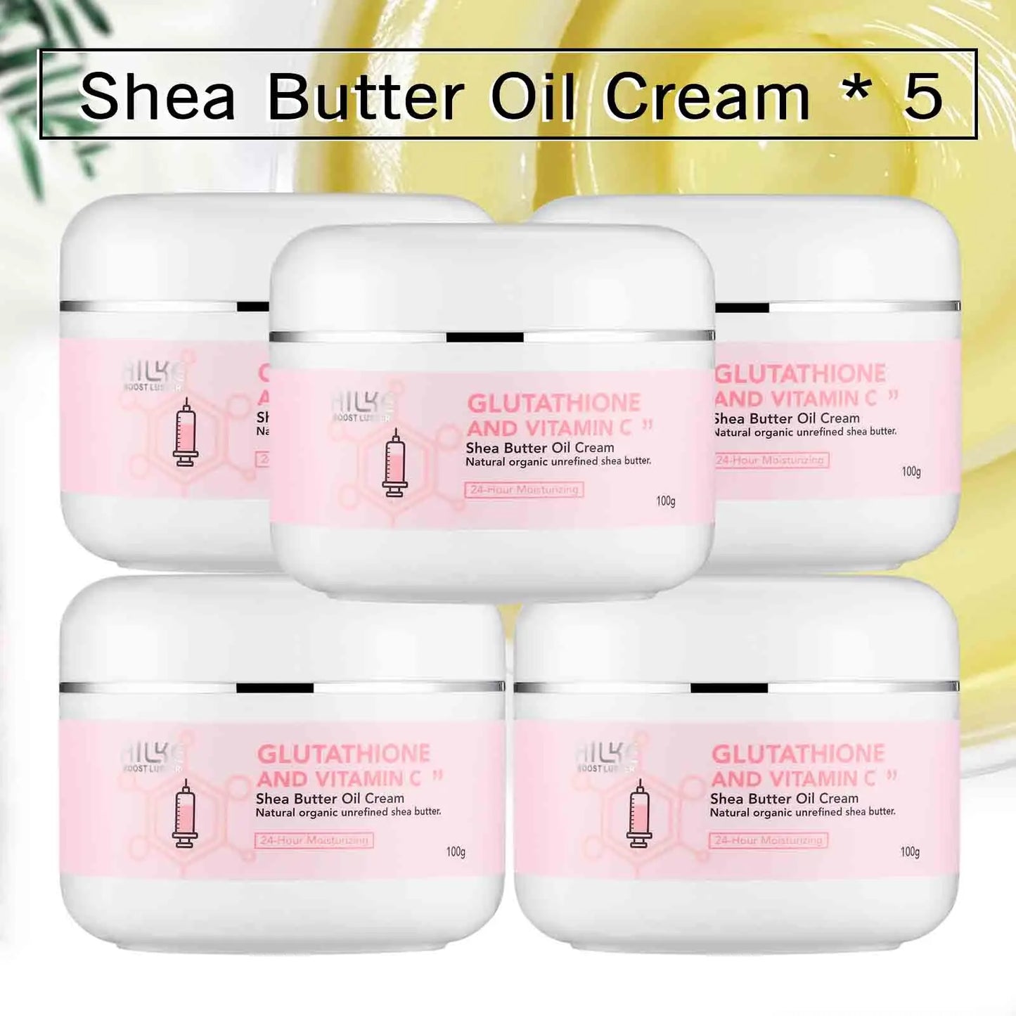 AILKE Whitening Face & Body Cream | Intense Hydrating Shea Butter Moisturizer