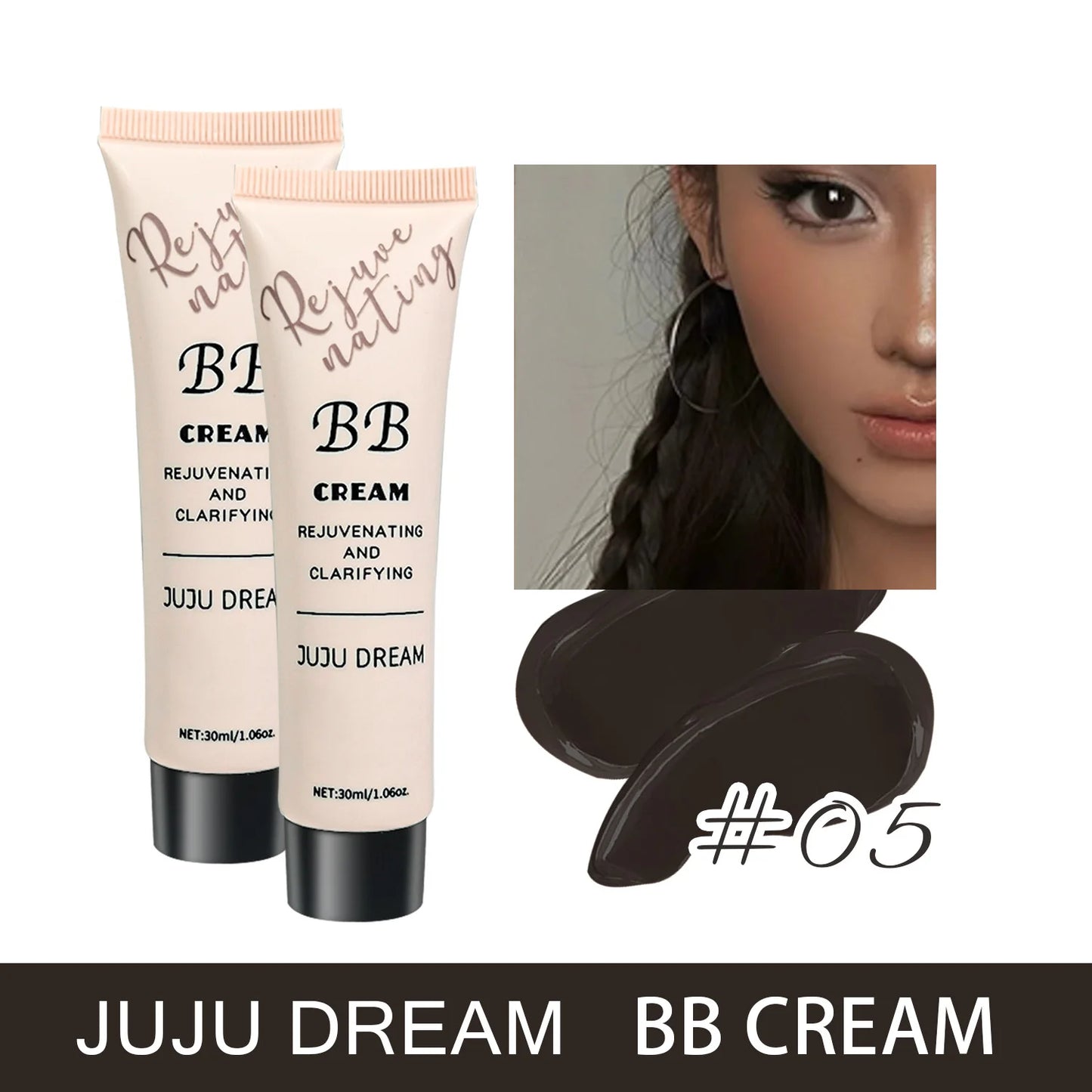 Moisturizing BB Cream & Liquid Foundation | Long-Lasting Oil Control for Dry Skin
