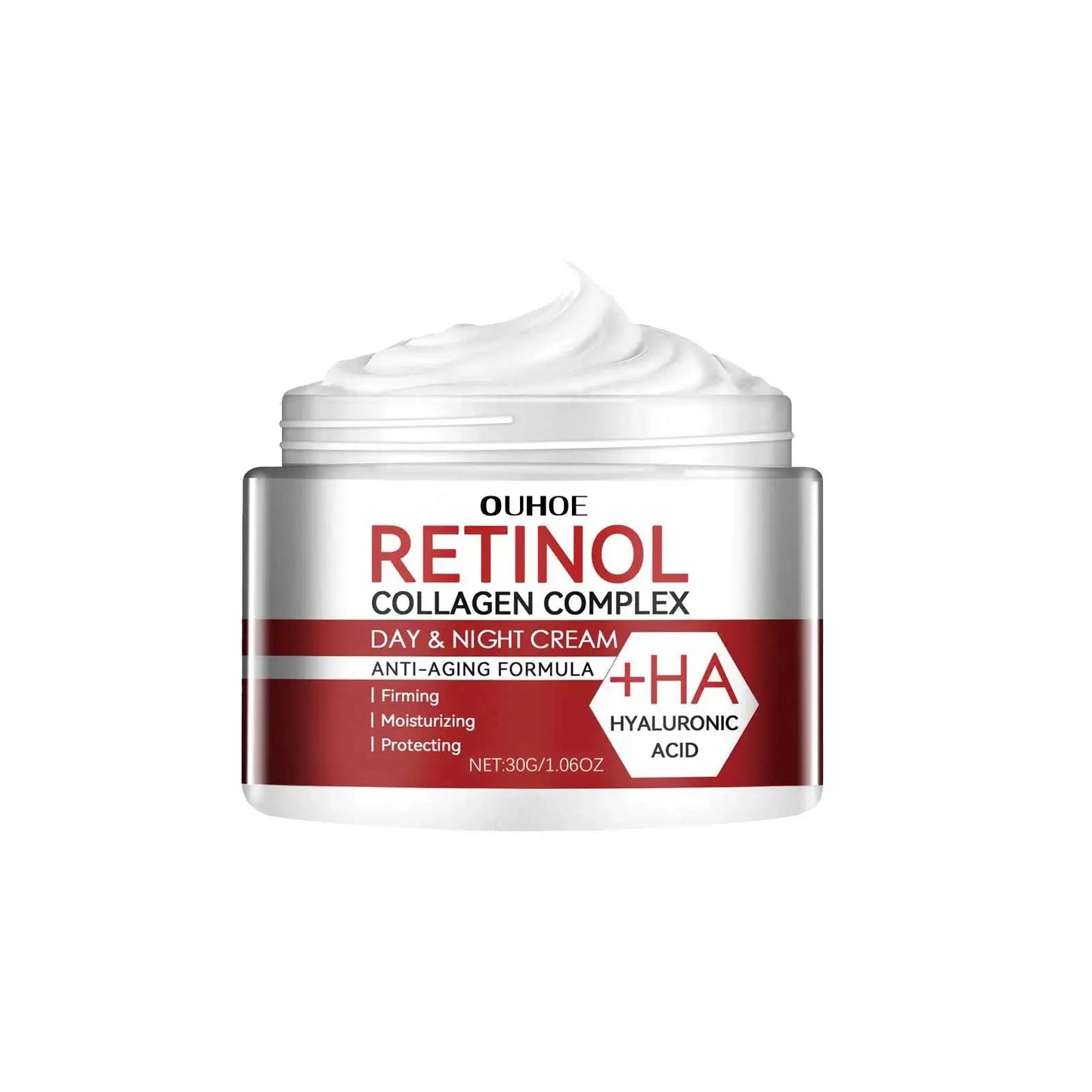 Retinol & Collagen Face Cream | Day & Night Anti-Aging Moisturizer